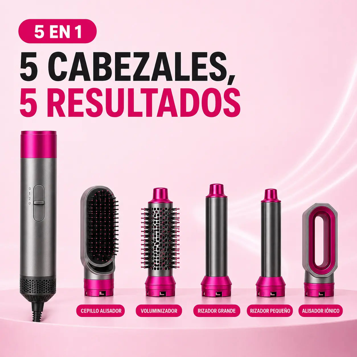 CEPILLO SECADOR STYLER PRO® ORIGINAL  5 en 1