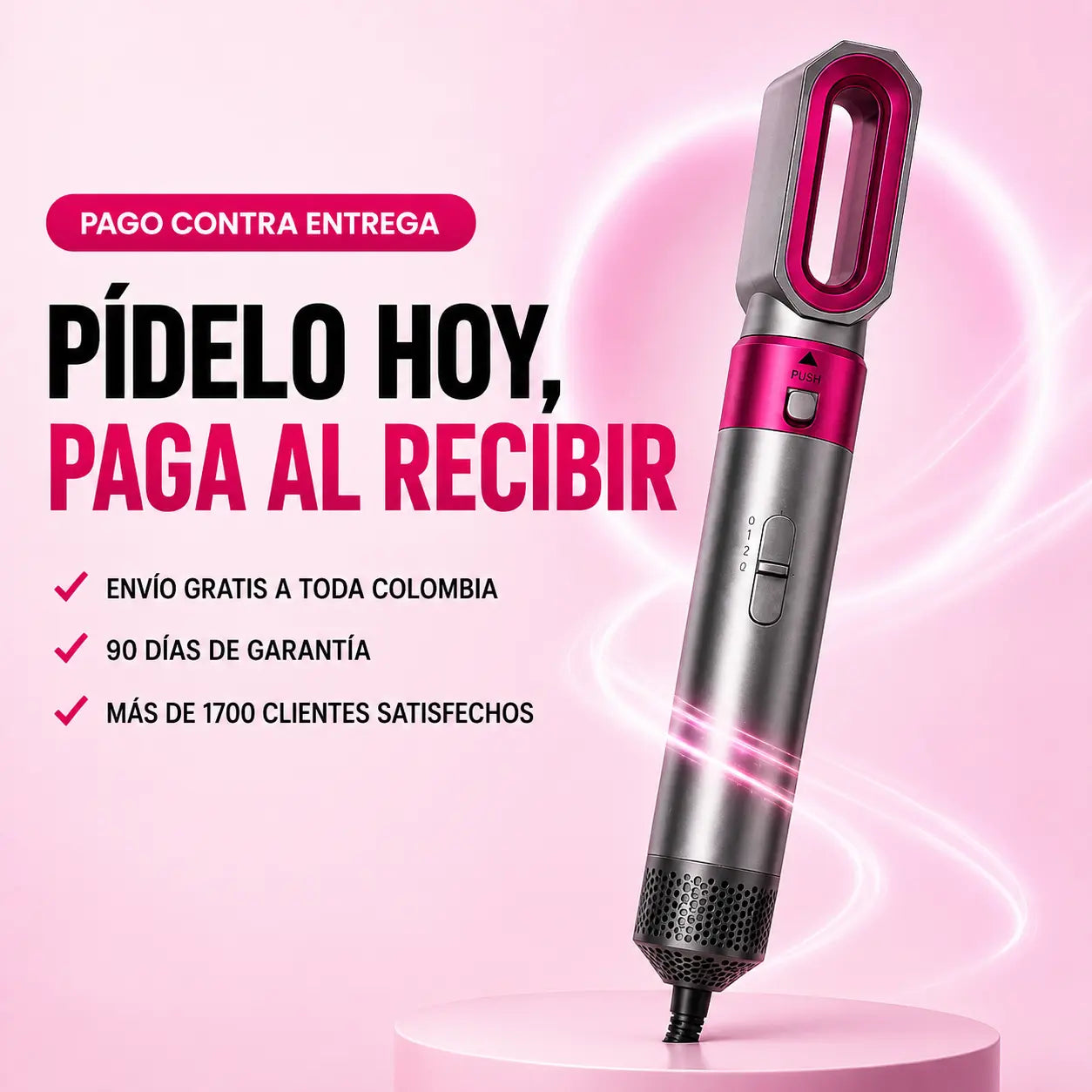 CEPILLO SECADOR STYLER PRO® ORIGINAL  5 en 1